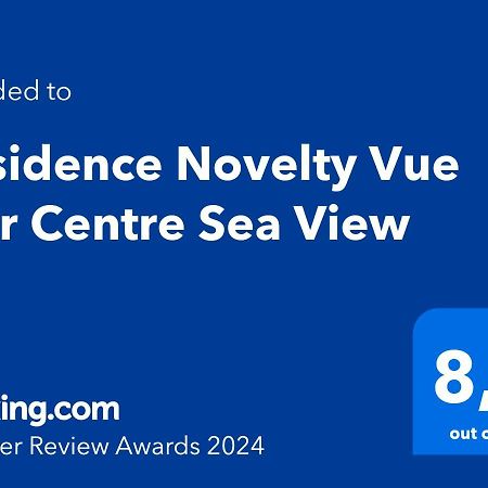 Residence Novelty Vue Mer Centre Sea View 萨洛 外观 照片